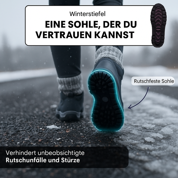 Winterstiefel mit sicherem Halt