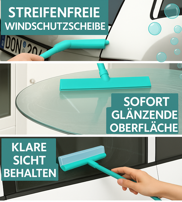 Streifenfreie Fensterwischer