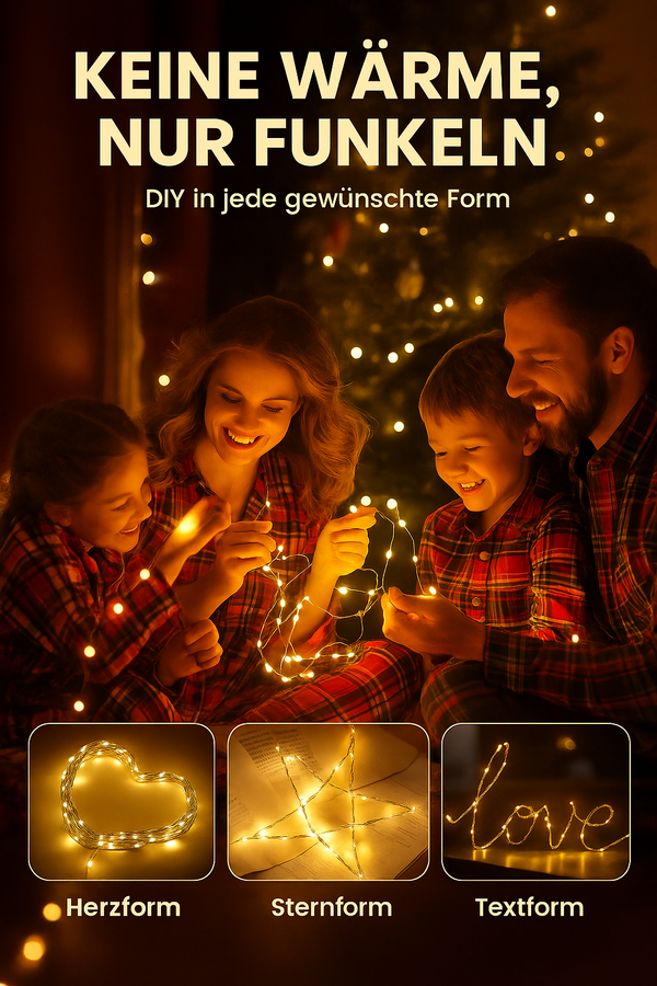 SparkleWire™ – Biegbare LED-Beleuchtung