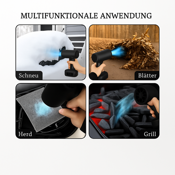 PowerBlow - Kabelloser Laub- und Schmutzbläser